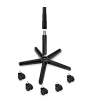 Kit para Silla Secretarial con base negra y piston negro (MM)