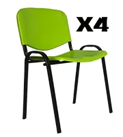 Set de Silla Ivy Plastic Multiusos (4 pz)