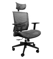 Silla Habana Ejecutiva Asiento Mesh Fresh CC Gris