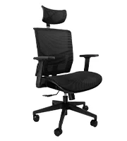 Silla Habana Ejecutiva Asiento Mesh Fresh CC Negro