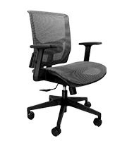 Silla Habana Ejecutiva Asiento Mesh Fresh Gris