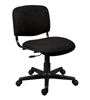 Silla Iso Secretarial Tapiz Negro SB (MM)