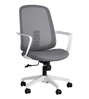 Silla Mercurio Ejecutiva Mesh Fresh Blanca