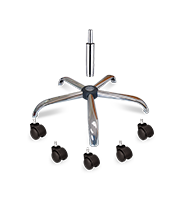 Kit para Silla Ejecutiva con base y pistón cromados (KM)