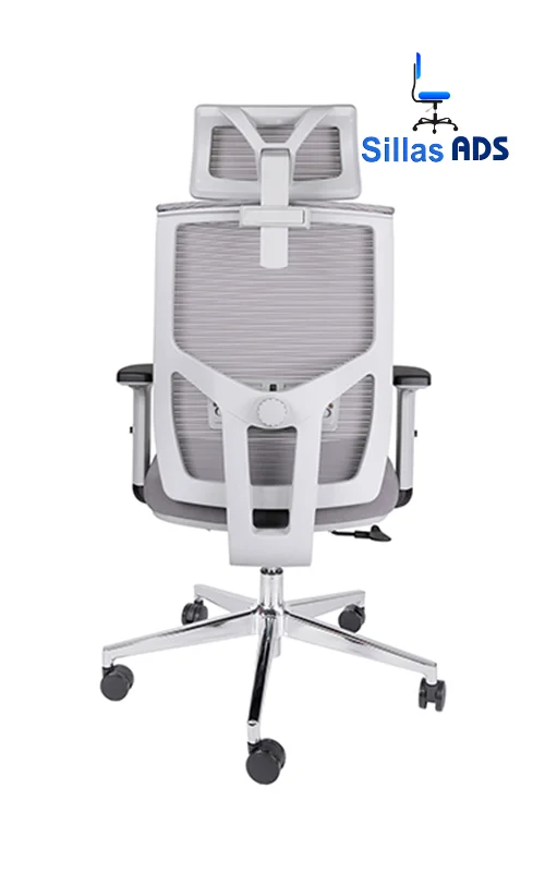 Silla Aiko Ejecutiva Mesh Fresh Platinum CC Gris, foto 2