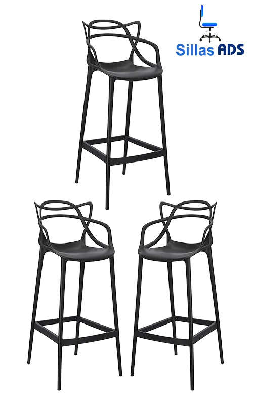 Set de Silla tipo Banco Trix para barra (3pz), foto 2