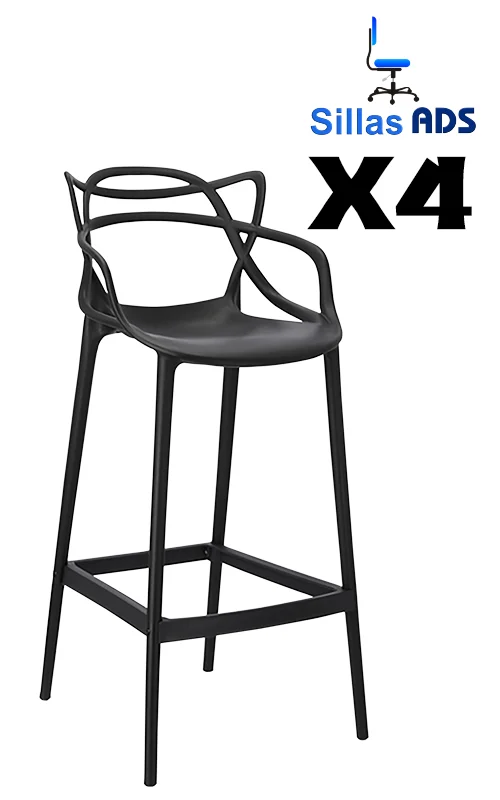 Set de Silla tipo Banco Trix para barra (4pz), foto 1