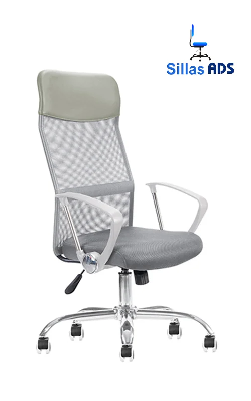 Silla Everest Ejecutiva Mesh Fresh Blanca, foto 1