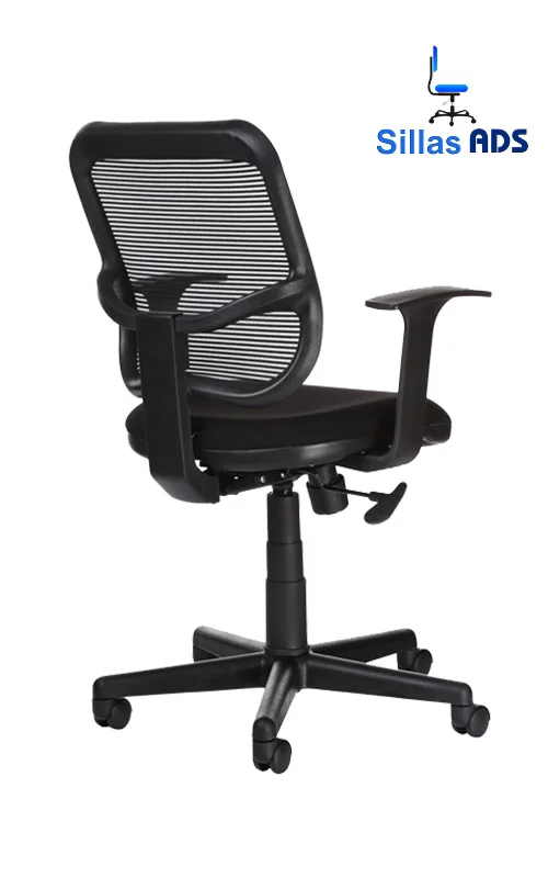 Silla Dolfi Semi ejecutiva Plus Mesh Fresh Negro, foto 2