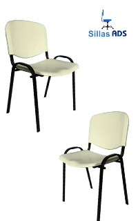 Set de Silla ISO plastic Multiusos Estructura Oval (2 pz) (KM), foto 2