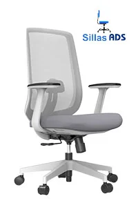 Silla Apolo Directiva Mesh Fresh Tapiz Gris, foto 1