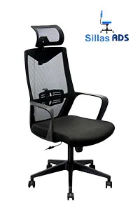 Silla Ejecutiva Nitro Mesh Fresh CC Negro, foto 1