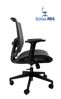 Silla Habana Ejecutiva Asiento Mesh Fresh Gris, foto 2